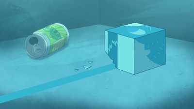 Ha! You can't repo
an authorized universe. - Adventure Time: Fionna & Cake
