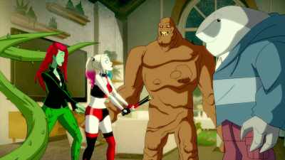 Hacker extraordinaire and,
perhaps more pertinent, - Harley Quinn