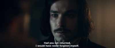 Had you not returned,
I would have never forgiven myself. - Gogol. Viy