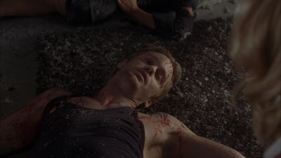 - Had to shield you.
- Well, hurry up and heal yourself. - True Blood
