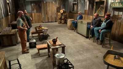 Had some really good drinks
we had to finish off here. - Moonshiners: Master Distiller