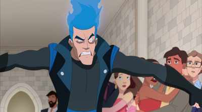 HADES: I did my best
to be friendly, to keep
cool. Until... - Descendants: The Royal Wedding
