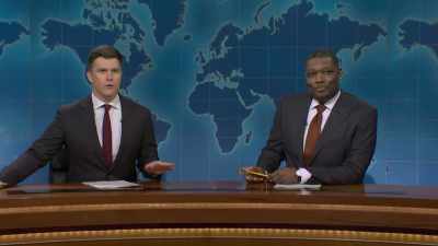 ‫Hadn't started a conversation
‫with at a party.
‫Oh, my gosh, notice anything - SNL50: The Anniversary Special