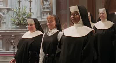 - Hail, girls. - Sister Act