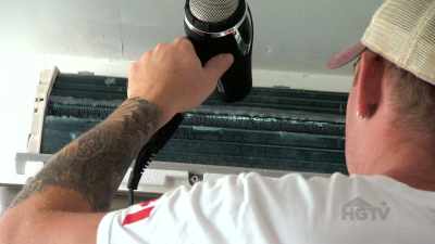 (hair dryer blowing) - Island of Bryan