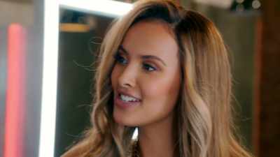 [hair dryer whirring] - Glow Up: Britain's Next Make-Up Star