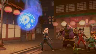 Hakai! [grunts] - Samurai Rabbit: The Usagi Chronicles