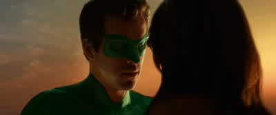 Hal. Yeah? Can you take off the mask? - Green Lantern