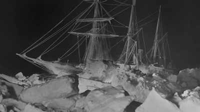 Half blinded by the successive 
flashes,  - Shackleton: The Greatest Story of Survival