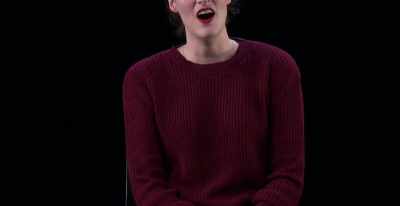 ..half laugh like she gets the joke,
which isn't even a joke. - Great British Theatre