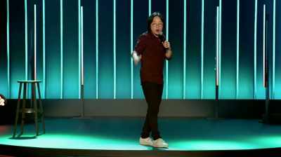 Half the place place
is an aquarium. - Jimmy O. Yang: Good Deal