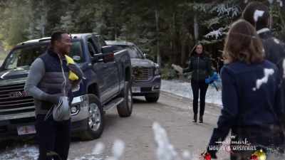 Half the town is on their way - Northern Lights of Christmas