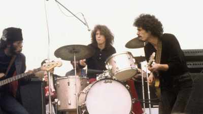 Halfway through the performance
San Francisco peace activist - Days of Rage: The Rolling Stones' Road to Altamont