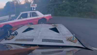 Hall, now, slams into Kenny Baker. - Rust Valley Restorers