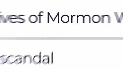 ♪ Hallelujah ♪ - The Secret Lives of Mormon Wives