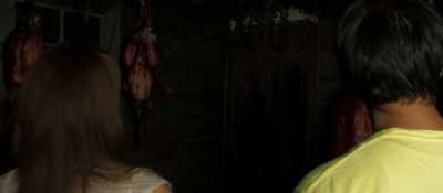 (Halloween sound effects)
- [Abbie] I thought there were - House of Clowns