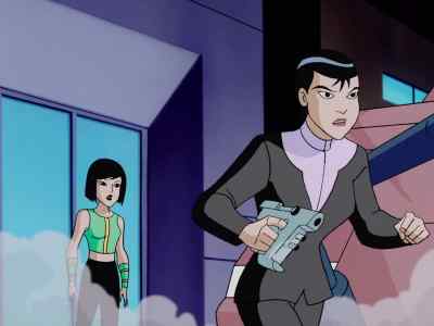 Halt! Federal agents. - Batman Beyond