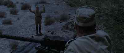 Halt!  (SPEAKING GERMAN) - Raid on Rommel