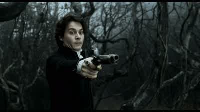 Halt and turn, I have a pistol aimed. - Sleepy Hollow