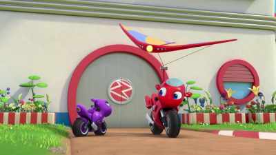 - Halt! You are not authorized
to approach! - Ricky Zoom