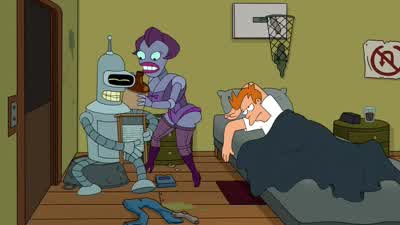 ♪ Hambone, hambone! - Futurama