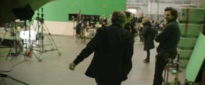 (HAMILL CHUCKLING) - The Director and the Jedi