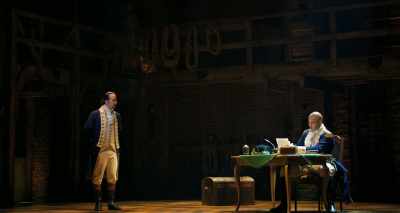 ♪ Hamilton, how come no one
Can get you on their staff? ♪ - Hamilton