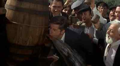 (hammer bangs)
(wine flowing) - The Brotherhood