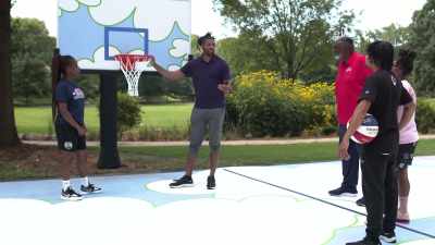 HAMMER: FOR ME, GROWING UP IN
BROOKLYN, ACTUALLY OUR - Harlem Globetrotters: Play It Forward