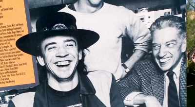 Hammond had become aware
of Double Trouble - Jimmie & Stevie Ray Vaughan: Brothers in Blues