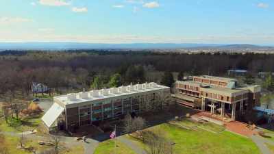 Hampshire's facilities
can hold up to 1,400 students, - The Unmaking of a College