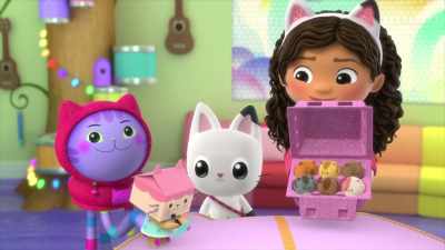 "Hamster Kitties love music." There. - Gabby's Dollhouse