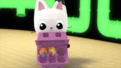 [Hamster Kitties squeaking and munching] - Gabby's Dollhouse