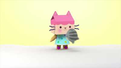 [Hamster Kitties squeaking] - Gabby's Dollhouse
