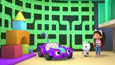 [Hamster Kitties squeaking] - Gabby's Dollhouse