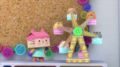 [Hamster Kitties squeaking] - Gabby's Dollhouse
