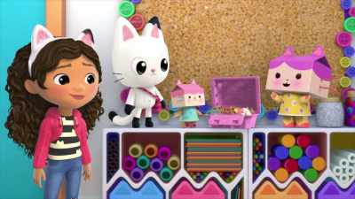 [Hamster Kitties squeaking] - Gabby's Dollhouse