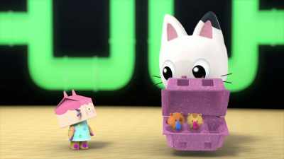 [Hamster Kitties squeaking] - Gabby's Dollhouse