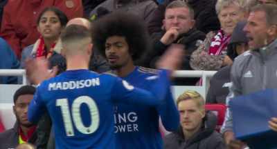 Hamza Choudhury will step on
for James Maddison - The End of the Storm
