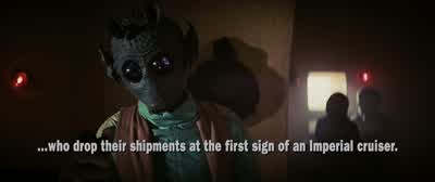 Han: Even I get boarded sometimes. - Star Wars: Episode IV   A New Hope