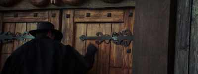 (hand knocking on door) - Death Rider in the House of Vampires