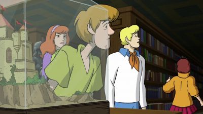 Hand luggage... Hobnockers...
Hypermarkets... Ham hocks... - Scooby-Doo! The Sword and the Scoob