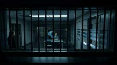 [handcuffs rattling] - Taken