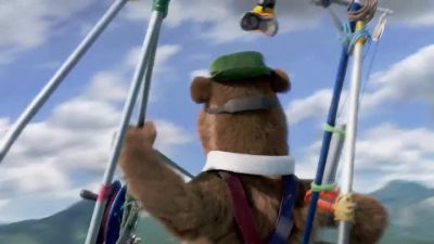 Hang on Boo Boo What do we do now - Yogi Bear