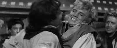 - Hang on.
- Come on, Billy. - Billy Budd