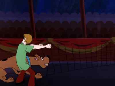 Hang on! Here she comes! - Scooby-Doo, Where Are You!