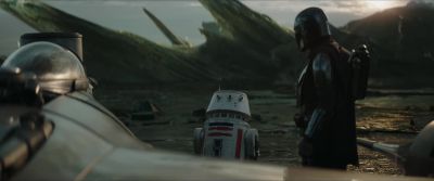 Hang on, kid. - The Mandalorian