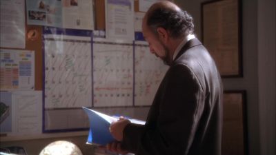 Hang on one second. - The West Wing