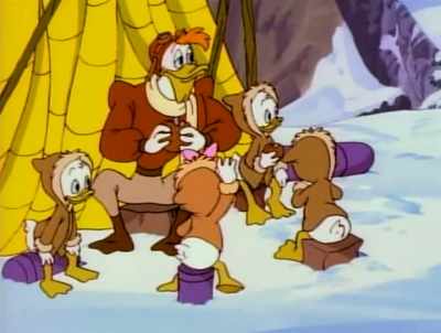 Hang on. Our dear
old Uncle Scrooge - DuckTales