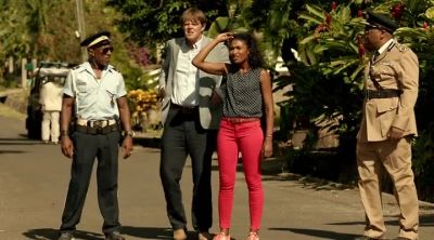 Hang on. - Death in Paradise